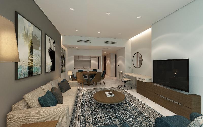 Suha Mina Rashid Hotel Apartments Bur Dubai Esterno foto